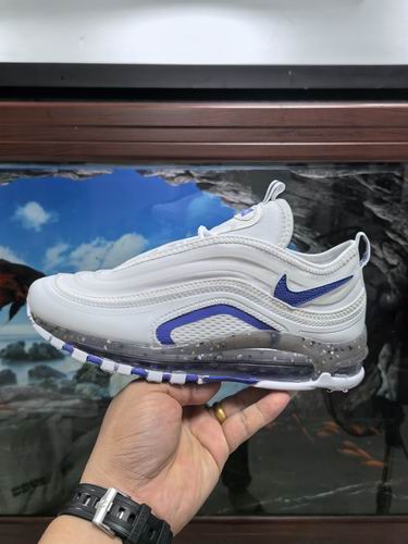 Cheap Nike Air Max Terrascape 97 White Royal Blue Men's Running Shoes-25